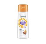 Himalaya Gentle Baby Sunscreen Lotion 100ml | SPF 50 PA++++ | UVA & UVB Broad Spectrum Protection For All Skin Types | With Jojoba Oil & Vitamin E | Non-Greasy, No White Cast|