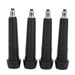 Trekking Pole Tips, 4 Pcs Portable Carbon Tungsten Steel Trekking Pole Replacement Tips Alpenstock Walking Stick Replacement Tips Set for Hiking Walking