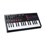 M-Audio Oxygen Pro Mini – 32 Key USB MIDI Keyboard Controller With Beat Pads, MIDI assignable Knobs, Buttons & Faders and Software Suite Included