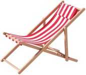 Gardeon Camping Beach Chair Wooden 