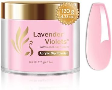 Lavender Violets Pink Acrylic Powder – 4.23oz Professional Polymer Cover Dip Powder for Acrylic Nail Extension Carving Nails L003