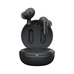 LG TONE Free UFP5 - Enhanced Active Noise Cancelling True Wireless Bluetooth Earbuds(TWS) with Meridian Sound, Immersive 3D Sound, Dual Mic for Work/Home Office, iPhone/Android Compatible, Black