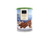 Wafer Rolls with Deliciously Fine Cocoa Hazelnut Flavored Cream Gift Tin - Irresistible Tea Time Treat - Wafer Rolls with Cocoa Cream Filling and Hazelnuts 50% - 400 g