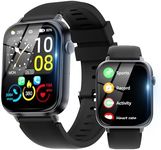 Smart Watch for Men Women Answer/Make Calls, 1.85" HD Screen Fitness Watch with Heart Rate/Sleep Monitor/Step Counter, 100+ Sport Mode Activity Trackers IP68 Waterproof Smartwatch for Android/iOS