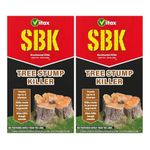 HOCHSTE® Vitax SBK Brushwood & Tree Stump Killer 250ml | Glyphosate-Free Solution | Kills Roots & Prevents Regrowth | Treats Up to 8 Stumps | Ideal for Brambles, Thistles Red 2 Pack