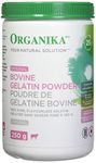 Organika Bovine Gelatin- Grass Fed Source, Comprehensive Profile, Gut Support, Collagen- 250g