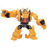 Transformers Toys EarthSpark Warrior Class Terran Jawbreaker, 12.5-cm Action Figure, Robot Toys for Children Aged 6 and Up