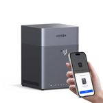 UGREEN NASync DH4300 Plus 4-Bay Desktop NAS, 2.5 GbE LAN Port, 8GB LPDDR4X RAM, NFC One-Touch Connection, AI-Powered Family & Baby Album, Personal Cloud for Home/Office (Diskless)