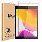 [2 Pack] Screen Protector iPad 9.7 Inch, iPad Air 2013 , Air 1, iPad Air 2 2014, iPad Pro 2016 iPad 2017/2018 Tempered Glass Film 9H HD, [Premium] Shatterproof Protectors [ Easy Installation]