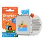 Yoto Player (3rd Gen.) + Starter Pack for Little Kids Bundle – Bluetooth Audio Speaker, All-in-1 Screen-Free Device for Stories Music Podcasts Radio White Noise Thermometer Nightlight