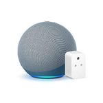 Amazon Echo (4th Gen, Blue) bundle with Amazon Smart Plug