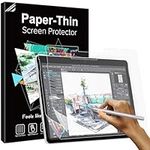 TiMOVO 2 Pack Paper Screen Protector Compatible for Surface Pro 7 Plus/Surface Pro 7/Surface Pro 6/Surface Pro 5/Surface Pro 4/Surface Pro LTE, Write and Draw Like on Paper, Anti-Scratch, Anti-Glare