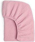 Lulu moon Muslin Crib Sheet: Soft Cotton Fitted Crib Mattress Sheet for Baby Boys Girls - Breathable Comfort, 28"x 52"