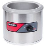 Nemco - 6100A - 7 Qt Round Countertop Food Warmer