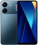 Poco C65 4G LTE GSM (128GB + 6GB) 50MP Triple Camera 6.74" Octa Core (Tmobile Mint Tello Global) Global Unlocked + (w/Fast 33w Car Charger) (Blue Global ROM)