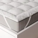 Niagara Twin Mattress Topper - Viscose Made from Bamboo Cooling Mattress Topper Twin with Deep Pocket - Soft Thick Twin Mattress Pad for Back Pain Relief, Pillow Top Mattress Topper Twin