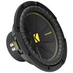 Kicker 50CWCD104 10" CompC Series Subwoofer 4 Ohm DVC