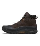 THE NORTH FACE Men's Snowfuse Insulated Snow Boot, Coffee Brown/Tnf Black, 8.5