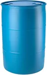 55 Gallon Blue Water Barrel | Solid