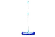 Revwd Wet and Dry Floor Mop with Cotton Pad and Stainless Steel Long Handle Push-Pull Easily Reusable Cotton Refill and Washable in Machine Also 360° Rotatable Household Floor Cleaning