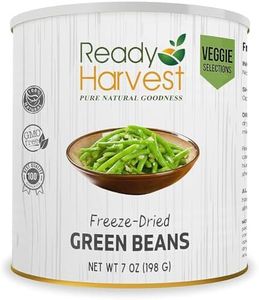 Ready Harvest Freeze-Dried Food Green Beans for Emergency Food Supply | Survival Food | Emergency Supplies | Camping Food | Canned Vegetables #10 Can | 25-Year Shelf Life