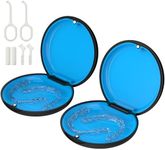 2 Pack Retainer Case, Slim Aligner 