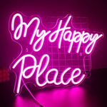 SIGNSHIP My Happy Place neon Sign L