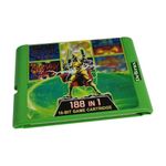 Deltrax Classic Retro Super Games 188 in 1 Multi Game Cartridge for Sega Genesis / Mega Drive 16Bit Game Console