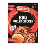 Schwartz Herb and Spices Vegetarian No Artificial Colours Preservatives | FabFinds (BBQ Pulled Chicken 35g, 6 Pack)