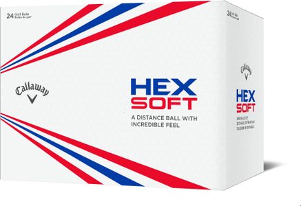 Callaway Hex Soft Golf Balls – White, 12-Pack