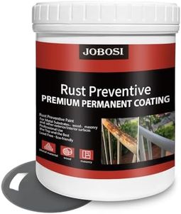 2 in 1 Rust Converter & Metal Primer,Anti Rust Paint For Metal, Rustpaint Anti-Corrosion Coating, Water-Based Matte Interior/Exterior Rust-Paint ，Fences, Furniture&Quick-Drying Rust-Preventive Coating,32 FL Oz Gray