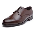 Red Tape Men's Brown Derby Shoes- Utmost Comfort, Firm Grip, Slip-Resistance, Shock Absorption, Better Traction, Soft-Cushioned Insole