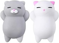 Nutty Toys Squishy Cat Set - 2 Soft