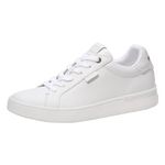 Coach Womens Lowline Coated Canvas, Optical White, 5.5