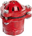 Dixon Valve DFVS20 Painted Cast Iron Threaded Foot Valve Complete Assembly, 1-1/2" NPT