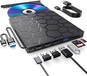 External CD/DVD Drive for Laptop, 8