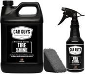 CAR GUYS Tire Shine Spray Bundle - Buy 1 Gallon Tire Shine Spray and Get Half Off 18oz Tire Shine Spray!