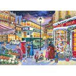 The House of Puzzles - No.19 - Catching The Tram Jigsaw - 1000 Piece Jigsaws For Adults, Artist Illustrated, Scenic Landscape, Deluxe Puzzle Gifts