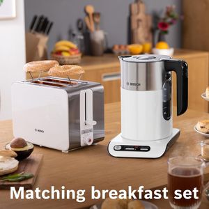 Bosch Styline Cordless Kettle – White Electric Jug