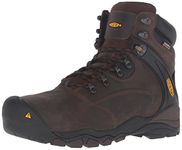 KEEN Utility Men's Louisville 6" Steel Toe Cascade Brown Boot 9 EE - Wide