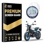 Spartan Shield Digital Meter Screen Guard For ROYAL ENFIELD GUERRILLA 450 || 4 INCH Bike INSTRUMENT CONSOLE Protector || Anti Scratch || Water Resistant || 9H Hardness || New Gorilla Display Cluster Accessories [Not Tempered Glass]