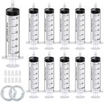 10 Pack 60ML Large Syringe with Tub