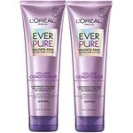 L'Oreal Paris Hair Care Ever Pure Sulfate Free Volume Conditioner, 2 Count