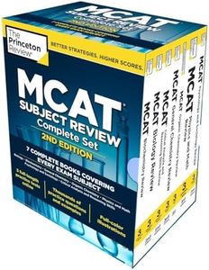 Princeton Review MCAT Subject Review Complete Box Set, 2nd Edition: 7 Complete Books + Access to 3 Full-Length Practice Tests (Graduate School Test Preparation)