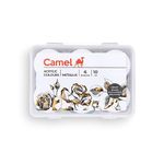 Camel Fabrica Acrylic Metallic Color - 10ml each, 6 Shades