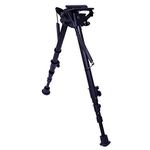 Harris Engineering S25C Hinged Base 13.5-25-Inch BiPod, Black