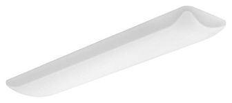 Lithonia Lighting FMLL 14IN 40K 80 CRI LED Rectangle 48-Inch by 14-Inch Puff Flushmount, 5000 Lumens, White