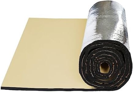 uxcell Heat Sound Deadening Insulation Mat Deadener Pad Car Auto Exhaust Muffler Hood Door Waterproof 394mil 6.4sqft 40x24inch