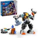 LEGO® City Space Construction Mech 60428 Toy for Kids Aged 6 Plus, Fun Treat for Boys and Girls Who Love Imaginative Play, Includes a Pilot Minifigure and Robot Figure