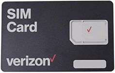 Verizon Wireless 4G LTE SIM Card - All 3 Sizes (3-in-1), Nano/Micro/Standard Sizes (4FF / 3FF / 2FF)